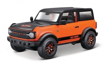 32272 Ford BRONCO CUSTOM 2021 - HARLEY DAVIDSON 1:24